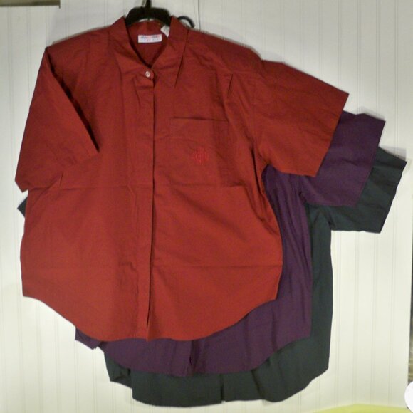 3 Bobbie Brooks Sport Plus, Button Up *Shirt, 26W - Picture 2 of 10